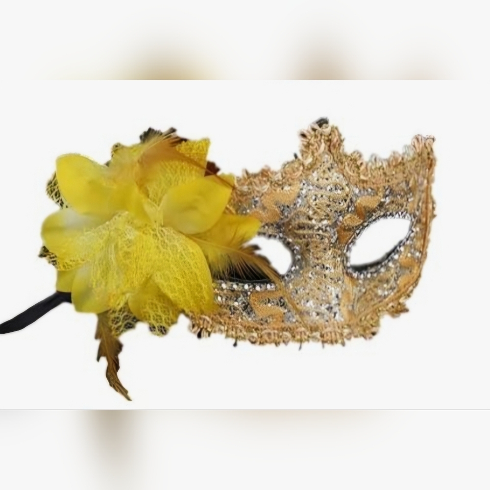 Colorful Lace Masquerade Masks Set - Picture 10 of 12